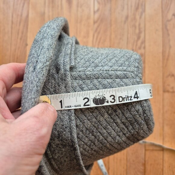 Dobbs Fifth Avenue Vintage Fedora Men's Hat Harris Tweed Pinstripe Wool - Picture 9 of 10